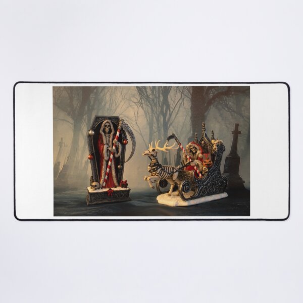 Item preview, Santa Reaper Awakens: Gothic Sinister Sleigh designed and sold by Steve Purnell Photography.