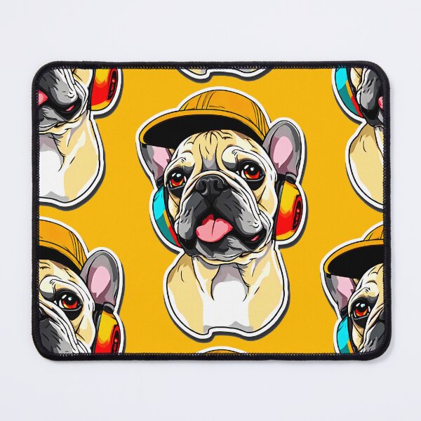 Item preview, French Bulldog DJ Vibes designed and sold by Topoartispp.