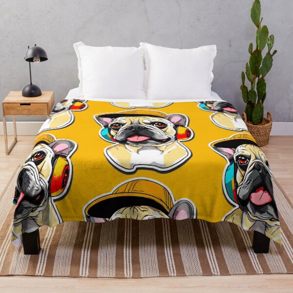 Item preview, French Bulldog DJ Vibes designed and sold by Topoartispp.
