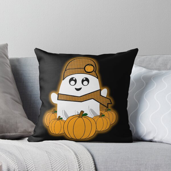 Item preview, Copy of Spooky Hand Drawn Pumpkin Ghost designed and sold by Ornamentary.