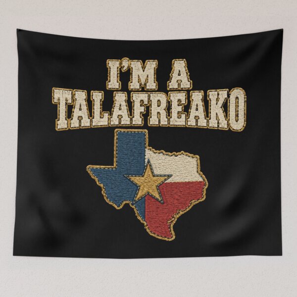 Item preview, I’m a Talafreako Embroidered Texas Patch T-Shirt designed and sold by Uglyandcute.