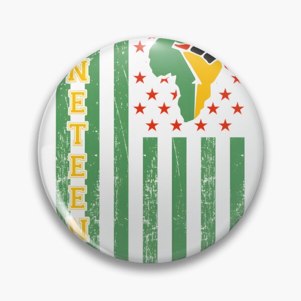Item preview, Vintage Style Juneteenth Flag Design Celebrating Freedom and African American Heritage designed and sold by Darshi20.