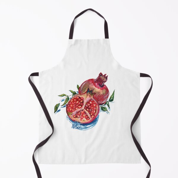Item preview, Pomegranate Peace and Love Symbolic Fruit Painting designed and sold by Dina's Fine Arts.