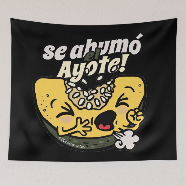 Item preview, Popular Sayings: Se me Ahumo el Ayote designed and sold by Claustronautas.