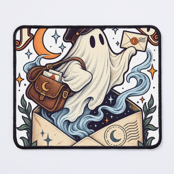 Item preview, Postmarked From the Afterlife Ghost designed and sold by ODDLUME CLUB.