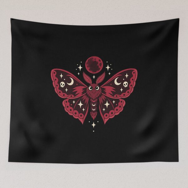 Item preview, Red wine butterfly designed and sold by Konvero.