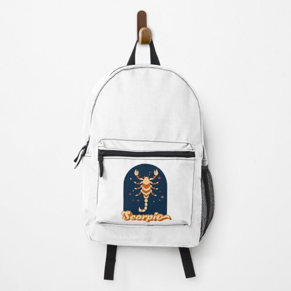 Item preview, Scorpio- orange & navy scorpion designed and sold by priyankajustine.