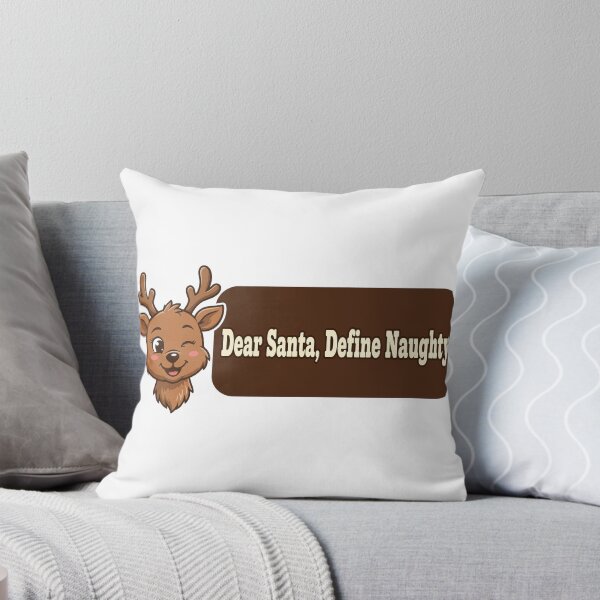 Item preview, Dear Santa Define Naughty Shirt – Funny Christmas Holiday Tee designed and sold by KERK Art and Design.