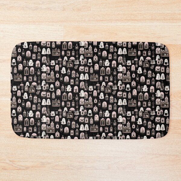 Item preview, Cute Spooky Witchy Cottagecore Ghost Pattern Graphic designed and sold by GrimNest.