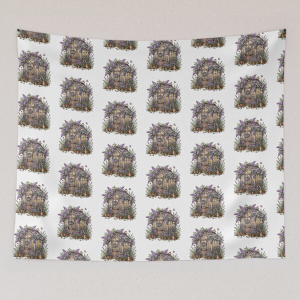 Item preview, Lilac Greenhouse Flower Sticker designed and sold by RareBotanical .