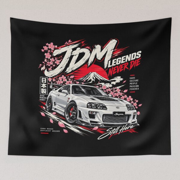 Item preview, JDM Legends Japanese Racing Car – Retro Motorsport Sakura Design designed and sold by MR-HOOBY.