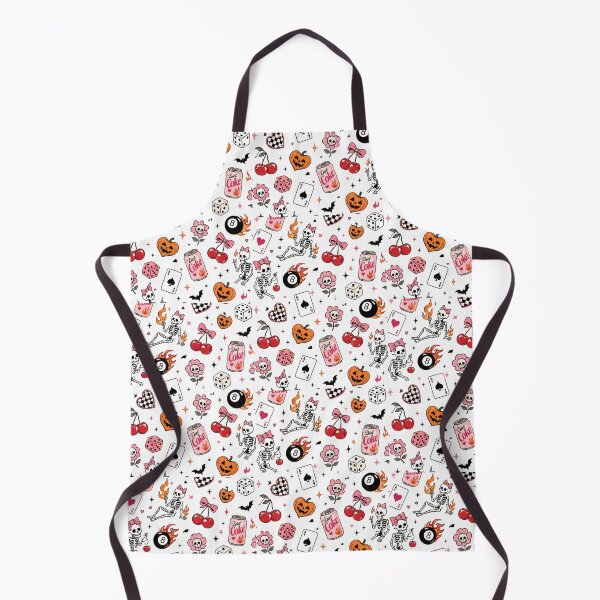 Item preview, Cute Coquette Pastel Goth Halloween Seamless Pattern Graphic designed and sold by GrimNest.