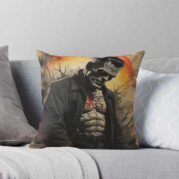 Artikelvorschau, HELL-O-WEEN: Frankenstein; Monster-T-Shirts in limitierter Auflage entworfen und verkauft von FANTASY FRENZY.