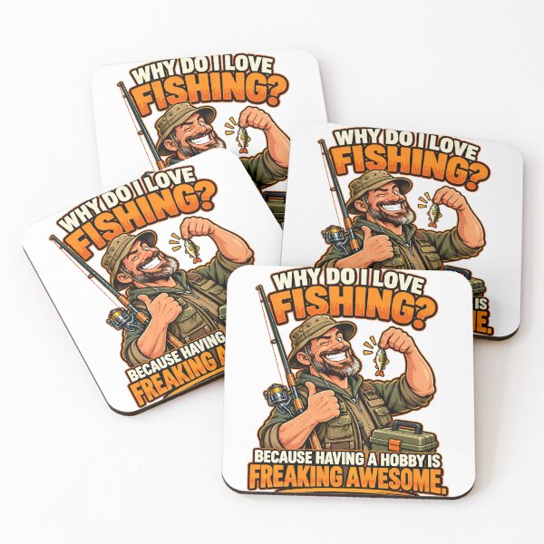 Item preview, Funny Fishing Hobby Quote for Anglers designed and sold by Fishing iq.