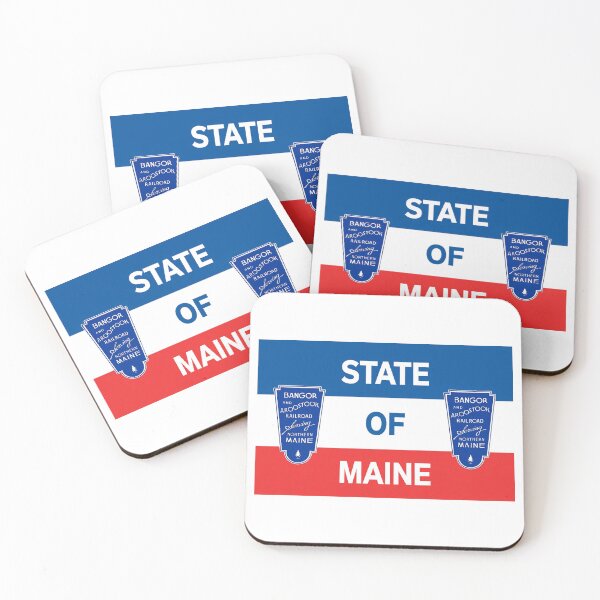 Item preview, Bangor and Aroostook State of Maine Tricolor designed and sold by Trains-and-Rail.