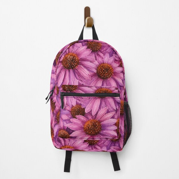 Item preview, Purple Coneflower Echinacea Flowers Pattern Watercolor Art HD Store designed and sold by bard-art.