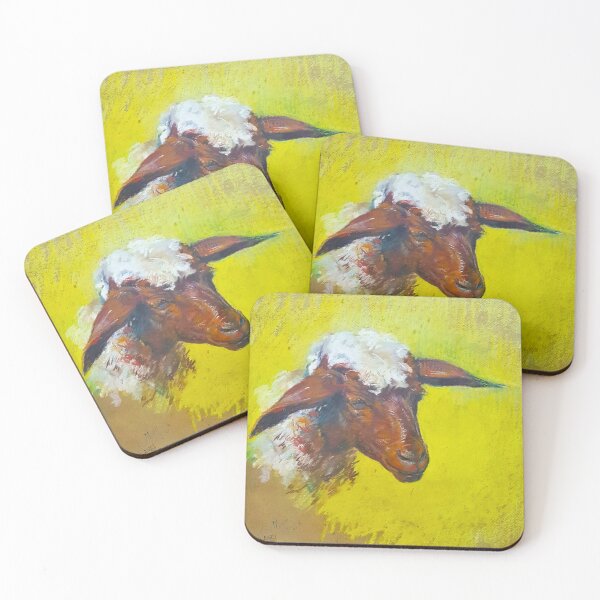 Item preview, "The Yellow Sheep - Portrait of Patience" designed and sold by  Youssef Kamel-Official Collection.