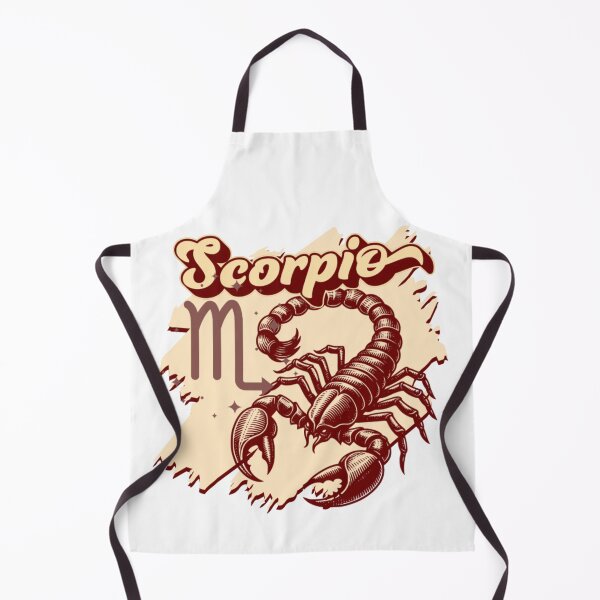 Item preview, Scorpio- maroon & beige scorpion designed and sold by priyankajustine.