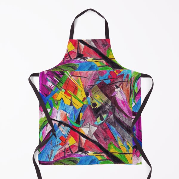 Item preview, probably a version of Franz Marc piece i drew many years ago. designed and sold by Lorelarien.