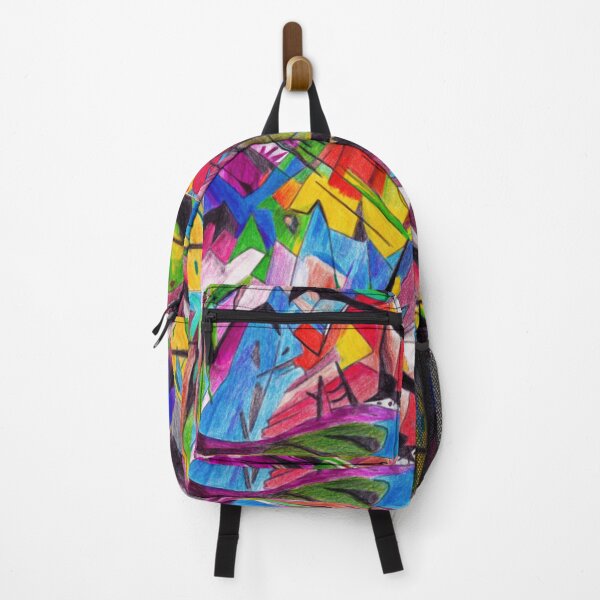 Item preview, probably a version of Franz Marc piece i drew many years ago. designed and sold by Lorelarien.
