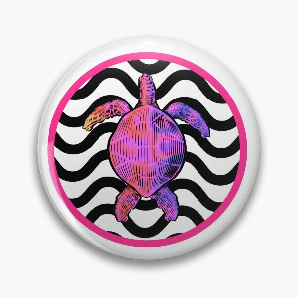 Item preview, Pink Sea Turtle Art designed and sold by Sartoris Art.