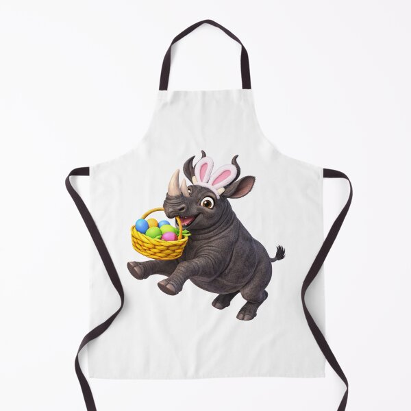Item preview, Black Rhinoceros Easter Basket designed and sold by Sillytoe.