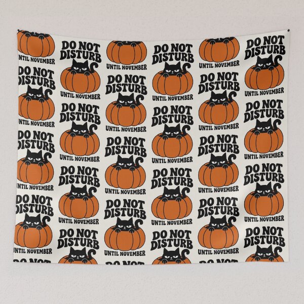Item preview, Do Not Disturb Until November Black Cat designed and sold by MavtM.