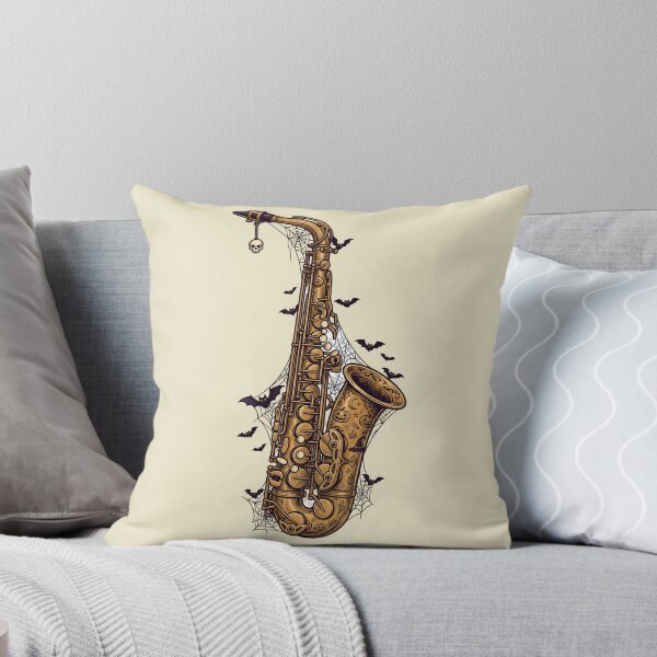 Item preview,  Spooky saxophone - Halloween for music lovers designed and sold by ParadoxParadox.