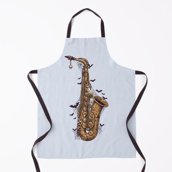 Item preview,  Spooky saxophone - Halloween for music lovers designed and sold by ParadoxParadox.