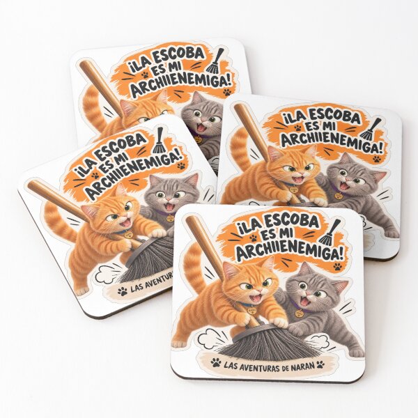 Item preview, ¡LA ESCOBA ES MI ARCHIENEMIGA! ?? designed and sold by Opps-diseño.