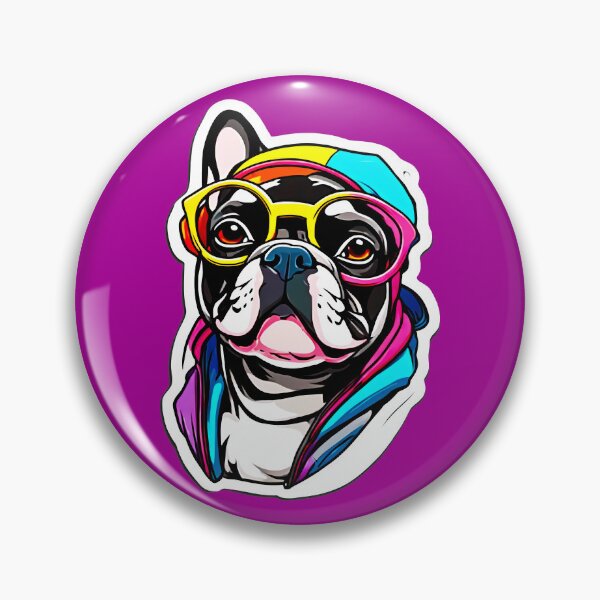 Artikelvorschau, Colorful French Bulldog Hip Hop entworfen und verkauft von Topoartispp.