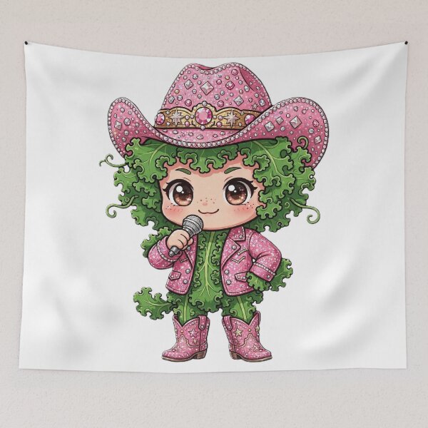 Item preview, Kallie the Kawaii Kalegirl designed and sold by Fort Chiswell Trading Company.