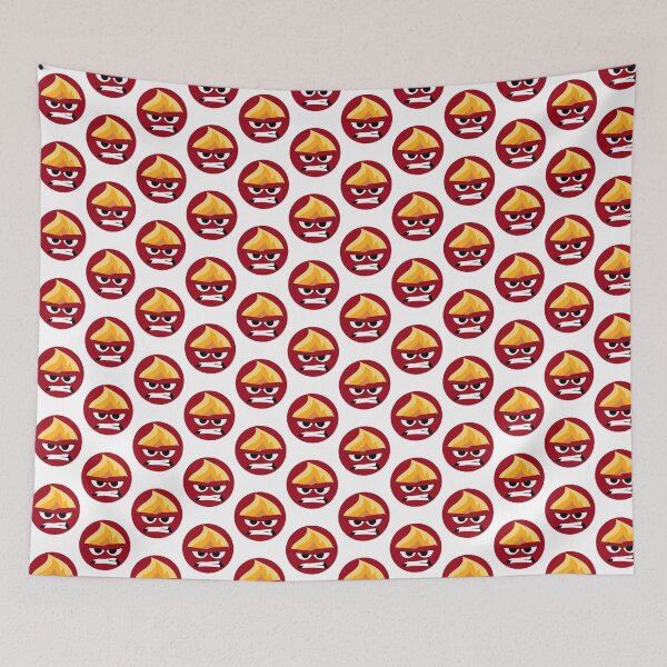 Item preview, Fierce Red Angry Bird Illustration with Bold Expression designed and sold by IMRAN  AHMED.