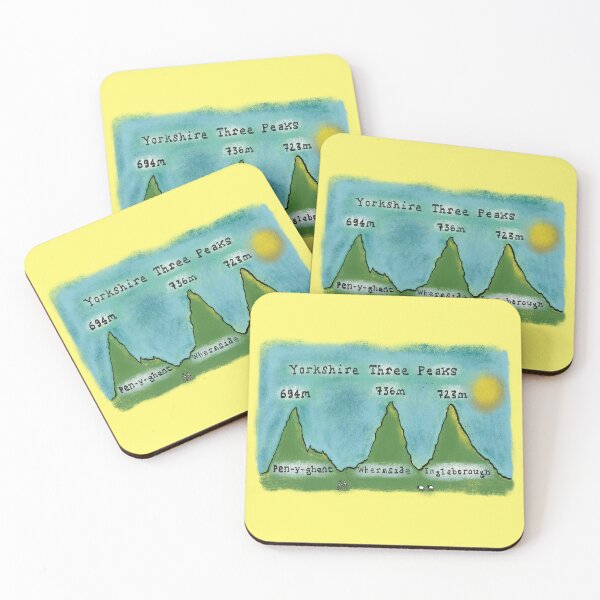 Item preview, Yorkshire Three Peaks designed and sold by SombreroDoodles.