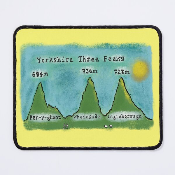 Item preview, Yorkshire Three Peaks designed and sold by SombreroDoodles.