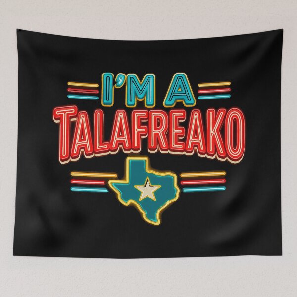 Item preview,  I’m a Talafreako Retro Neon Texas T-Shirt designed and sold by Uglyandcute.
