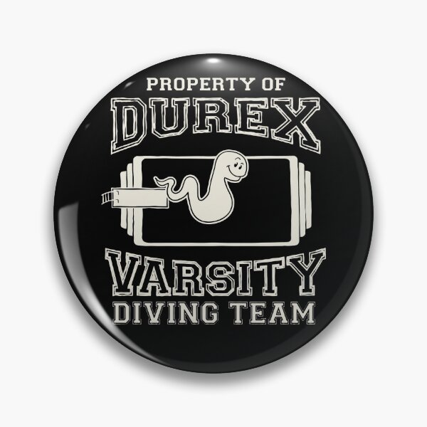 Item preview, Durex - Property Of Durex Varsity Diving Team - Sperm Cartoon designed and sold by theandroidvivz.