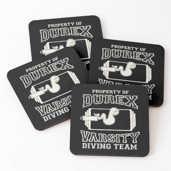Item preview, Durex - Property Of Durex Varsity Diving Team - Sperm Cartoon designed and sold by theandroidvivz.