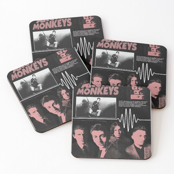 Item preview, Monkeys Arctic Band Fan Art designed and sold by MatesMood.