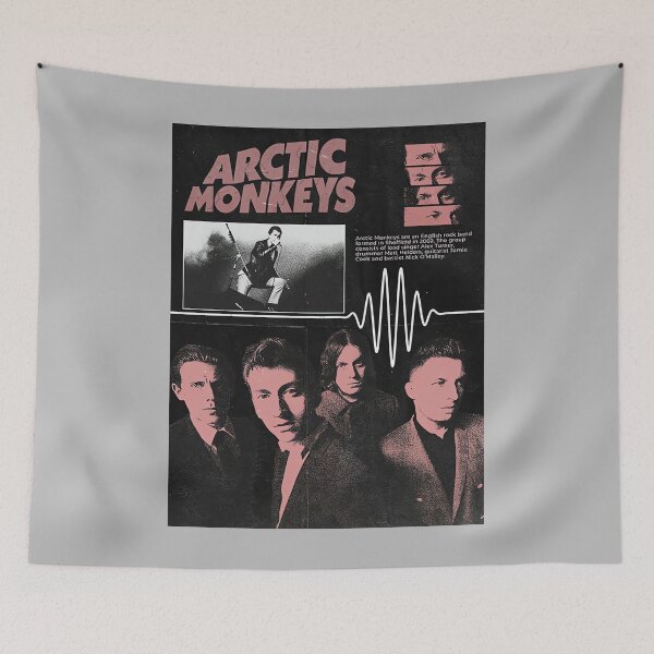 Item preview, Monkeys Arctic Band Fan Art designed and sold by MatesMood.