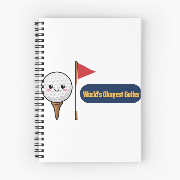 Item preview, World's Okayest Golfer Shirt – Funny Golf Gift Tee designed and sold by KERK Art and Design.