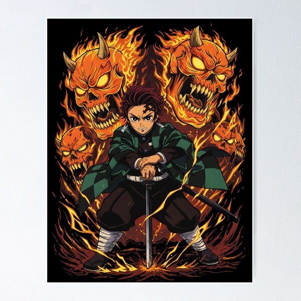 Item preview, Demon Slayer Tanjiro  designed and sold by zozosazap.