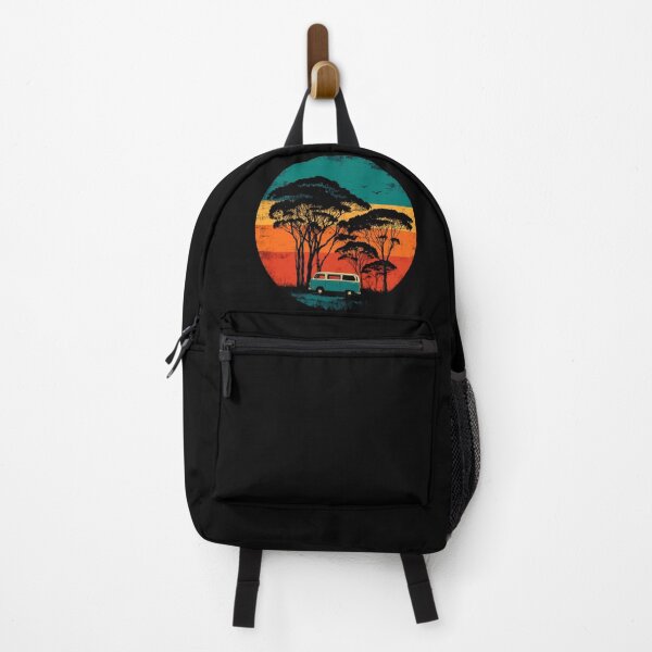 Item preview, Retro Sunset Camper Camping Adventure designed and sold by D-Oles-Mercher.