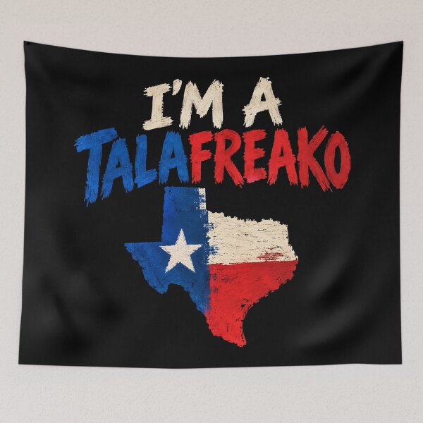 Item preview,  I’m a Talafreako Hand-Painted Texas T-Shirt designed and sold by Uglyandcute.