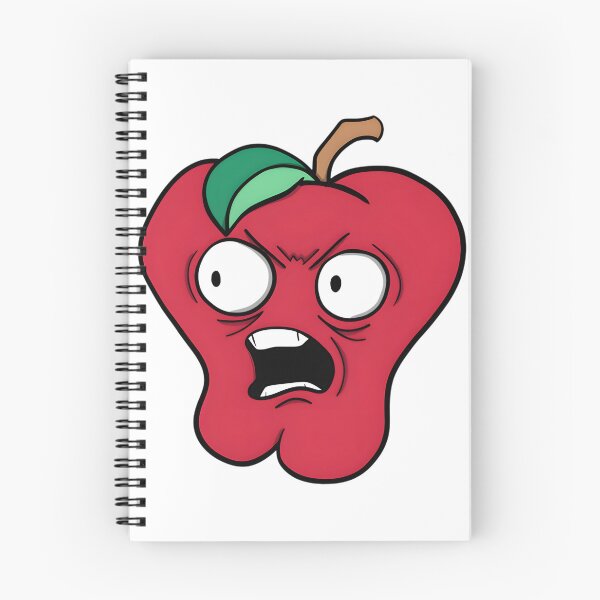 Item preview, Angry Apple Illustration with Bold Expression and Vibrant Colors designed and sold by IMRAN  AHMED.