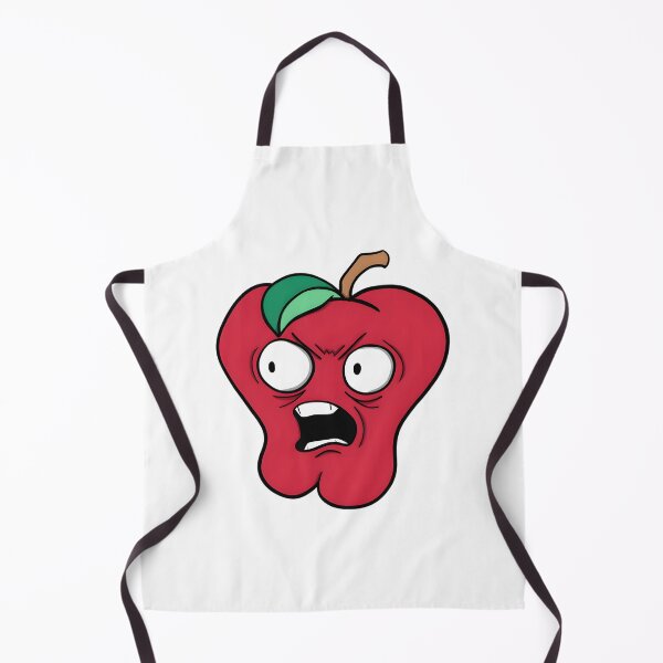 Item preview, Angry Apple Illustration with Bold Expression and Vibrant Colors designed and sold by IMRAN  AHMED.