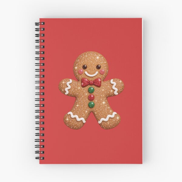 Item preview, Glittery Gingerbread Man designed and sold by MIRANDA CREATIVE.