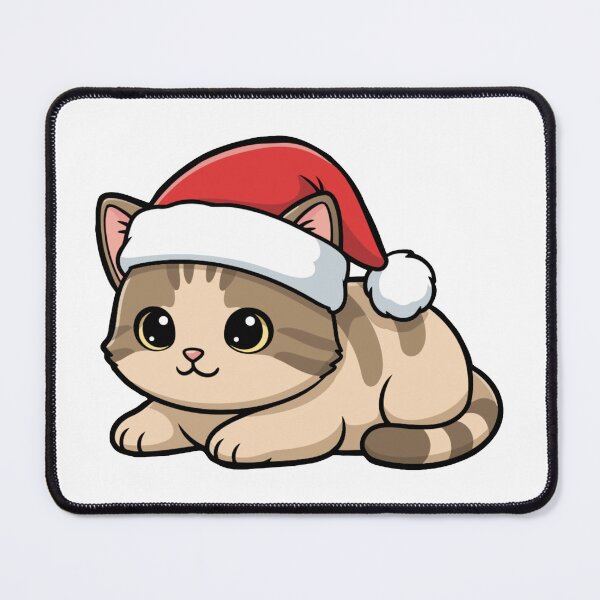 Item preview, Cute Christmas Cat Santa Hat designed and sold by STOXT.