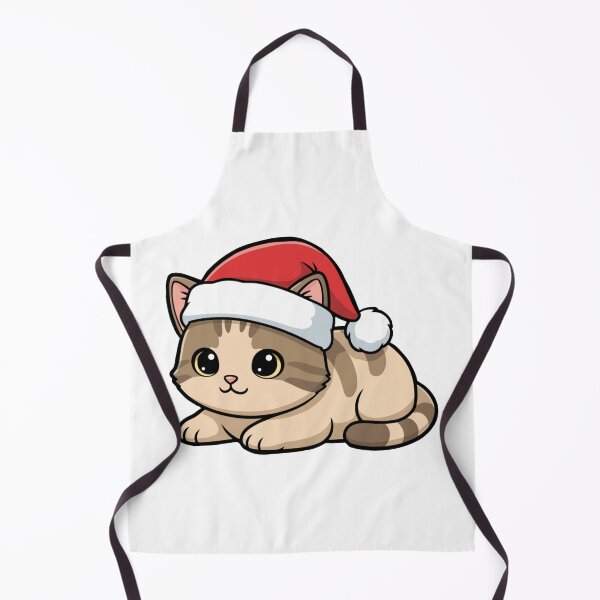Item preview, Cute Christmas Cat Santa Hat designed and sold by STOXT.