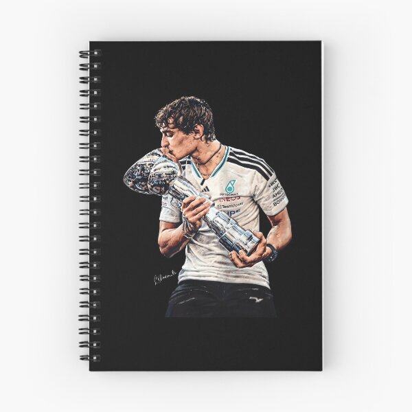 Item preview, Andrea Kimi Antonelli - Mercedes AMG Petronas Formula One Team - Formula One Driver Kissing Trophy designed and sold by theandroidvivz.